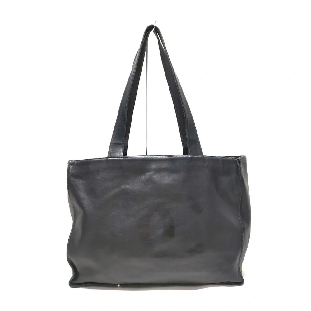 Chanel Tote Bag Black Leather - Picture 2 of 10